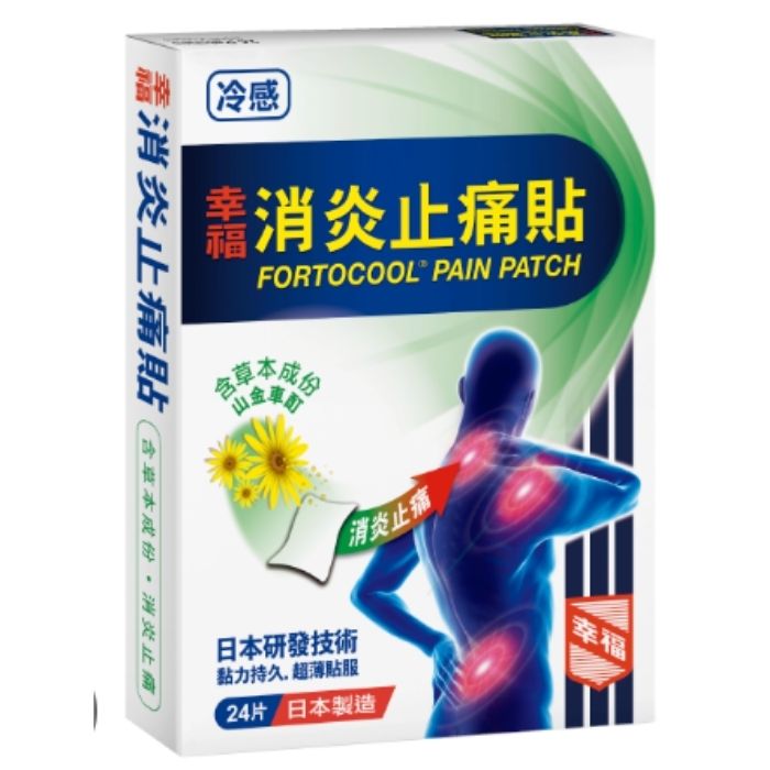 Happy Analgesic Patch 24 Count - Large Pack for Stocking Up, Economical