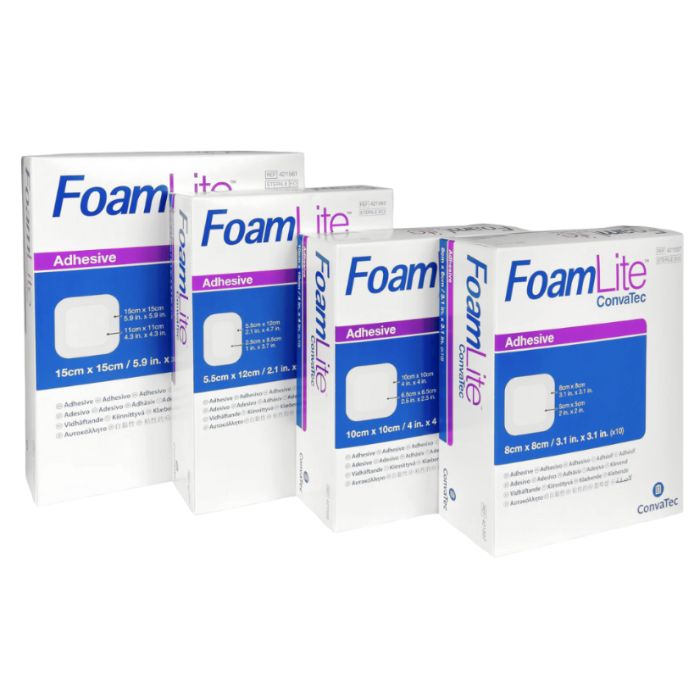 ConvaTec FoamLite Silicone Foam Dressing (Various Sizes)