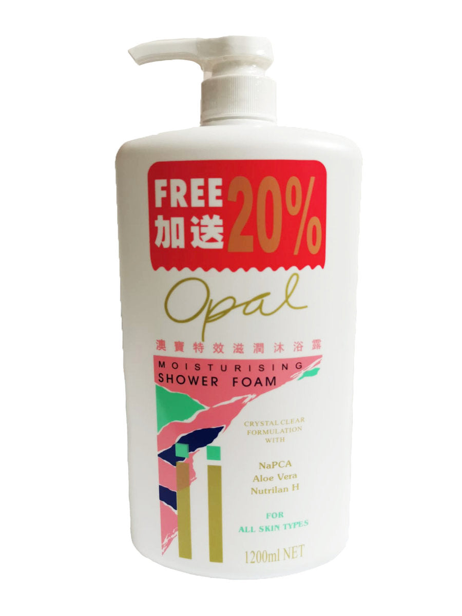 Opal Extra Moisturizing Shower Gel (Family Pack) 2 Liters