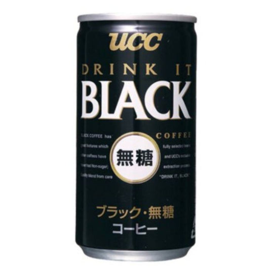 UCC BLACK 無糖黑咖啡 (185g x 30罐) - 日本銷售冠軍 / 會議招待首選