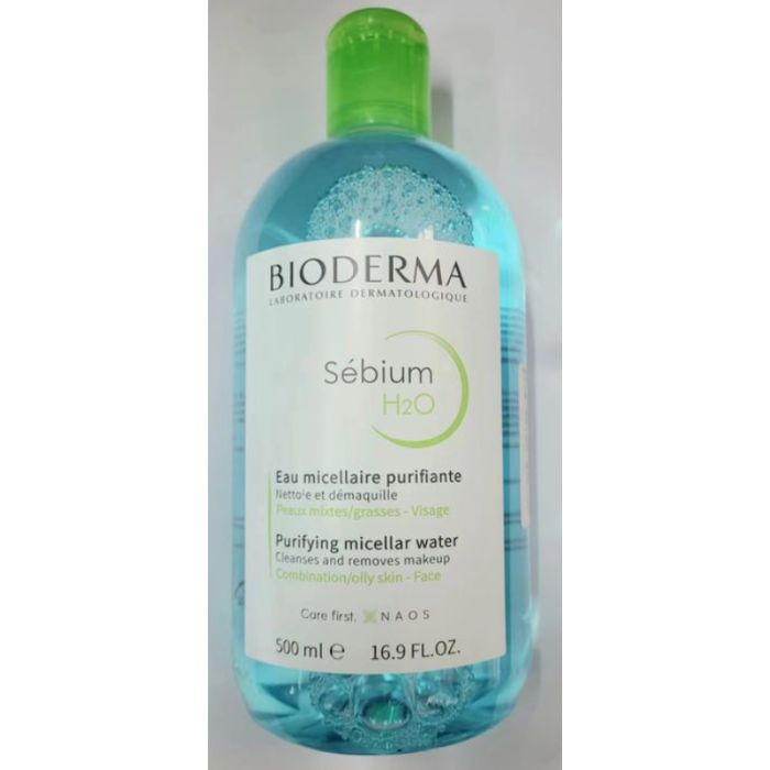 Bioderma 貝德瑪 卸妝潔膚水 控油(綠色) 500ml