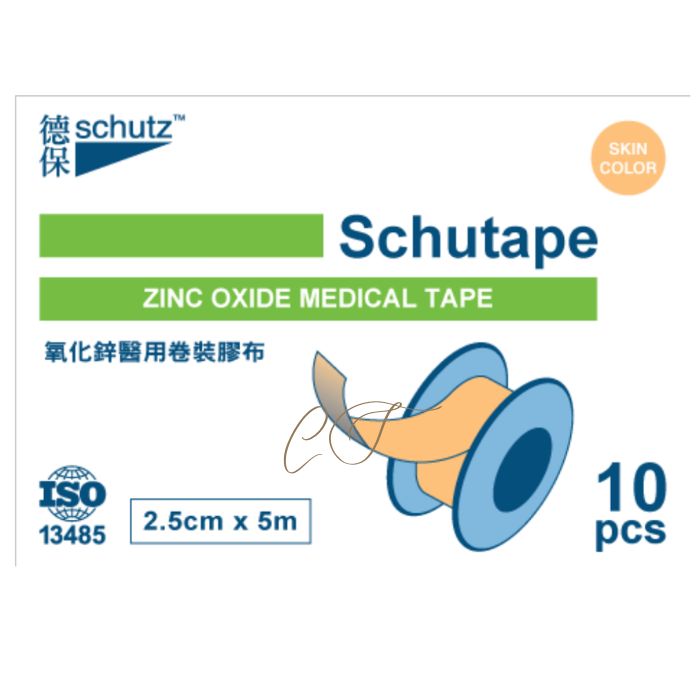 SCHUTAPE 氧化鋅醫用卷裝膠布 (膚色) - 超強黏性固定
