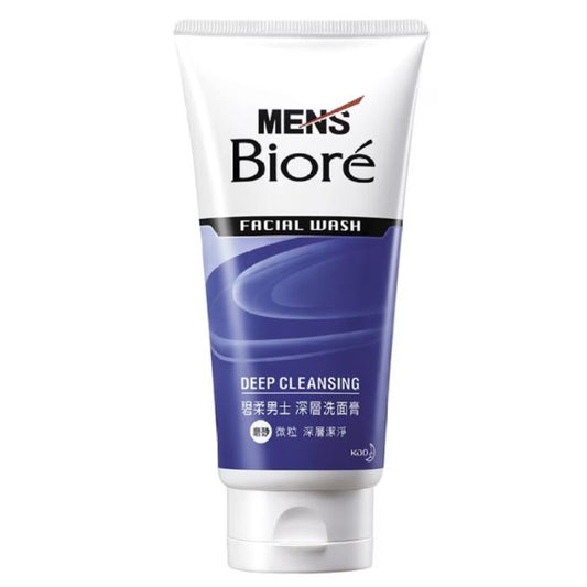Biore 碧柔男士深层柔珠(深蓝) 洗面乳100g