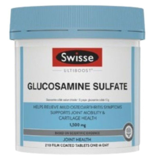 【舒緩關節痛】 Swisse 葡萄糖胺維骨力 (210粒)