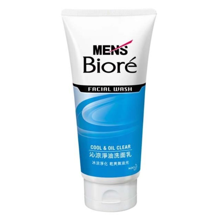 Biore 碧柔 男士 沁涼淨油(淺藍) 洗面乳 100g