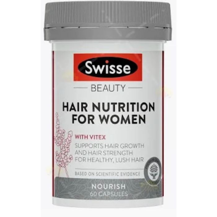 【Hair Health & Strong Nails】Swisse Women's Hair Nutrition Capsules (60 capsules)