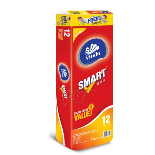 Vinda 維達 Smart 3層衛生紙 (12卷裝)