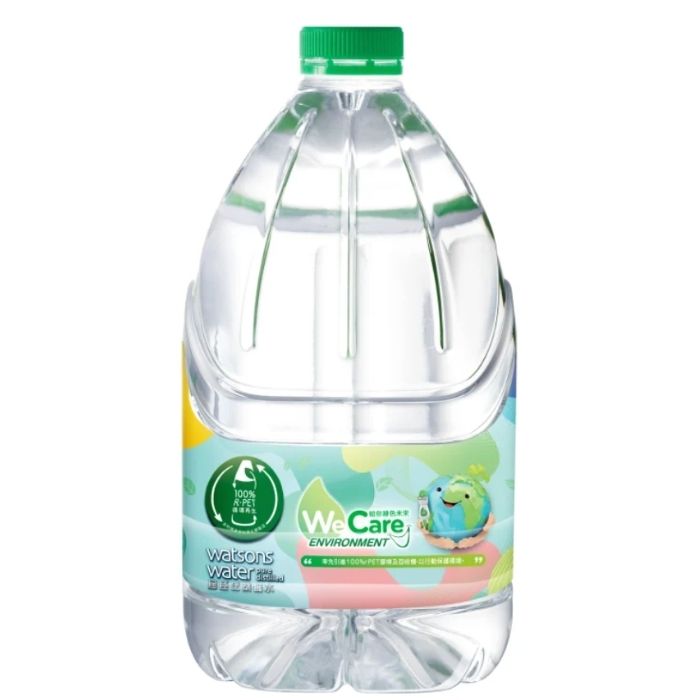 屈臣氏 Watsons 蒸餾水 4.5L (原箱4支裝) - 辦公室、會議室、家庭大容量首選