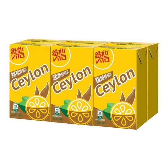 維他 錫蘭檸檬茶 (250ml x 24入) - 特強茶味 / 辦公室 Pantry 必備