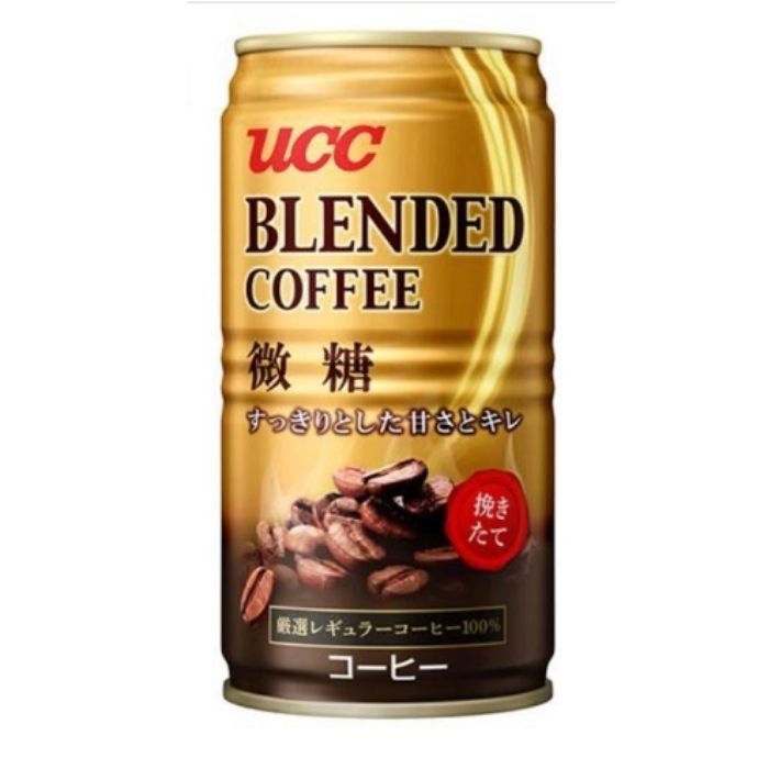 UCC BLENDED 招牌微糖咖啡 185g (30罐原箱) - 性價比之王 / Pantry回購第一
