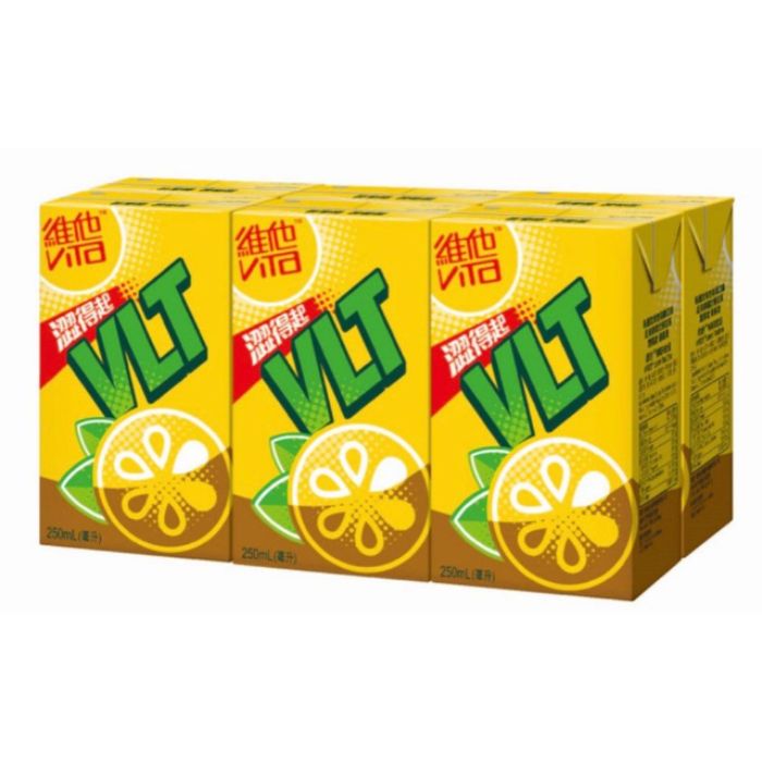 維他 檸檬茶 VLT (250ml x 24入) - 原箱批發 / Pantry 必備