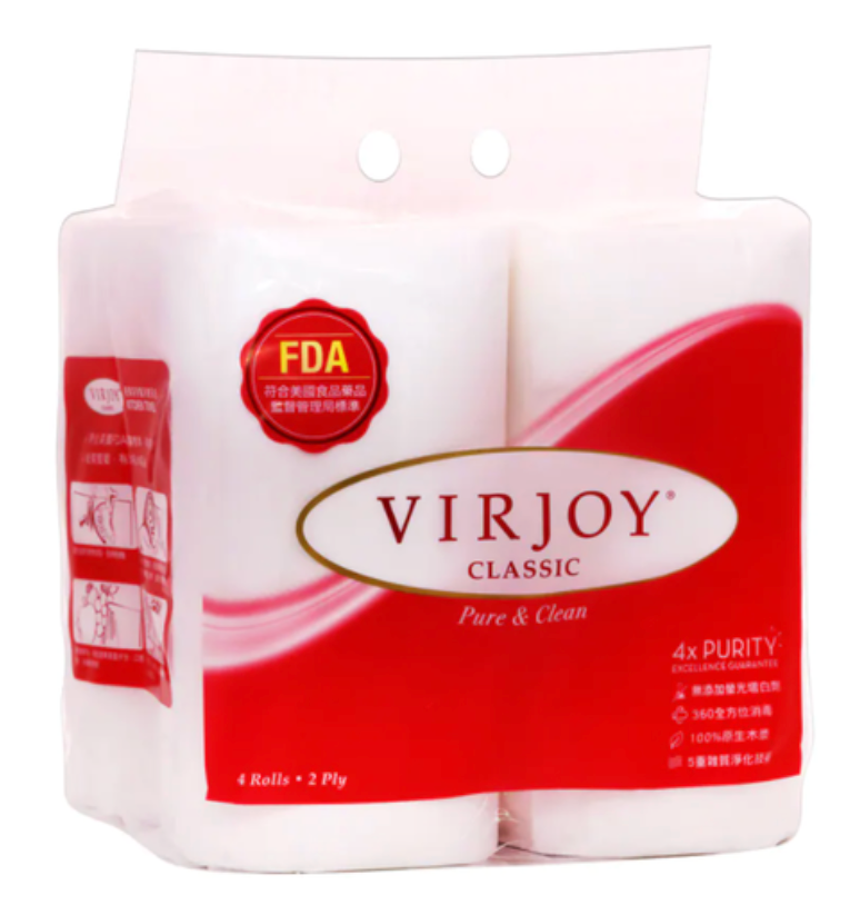 Vieya Classic Series Kitchen Paper Towels 4s (Red) (12-pack)
