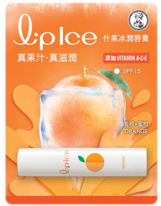 什果冰潤唇膏LIPICE-香橙+蜜柑