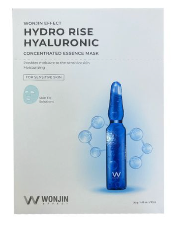 Wonjin 原辰 高含量透明質酸安瓶面膜 10片(藍)