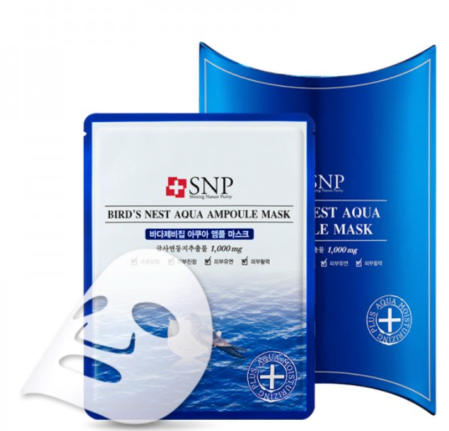 SNP 海洋燕窝补水面膜10片
