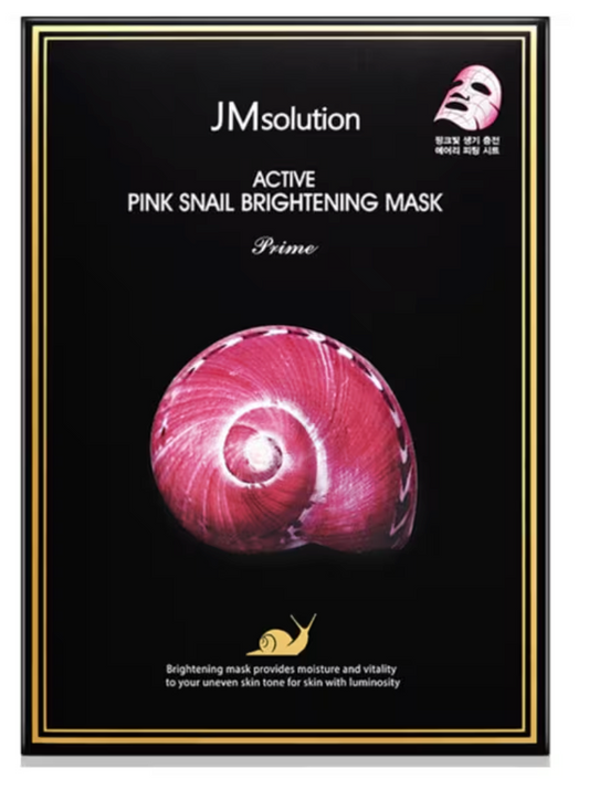JM Solution 蜗牛原液亮白美白保湿面膜10片