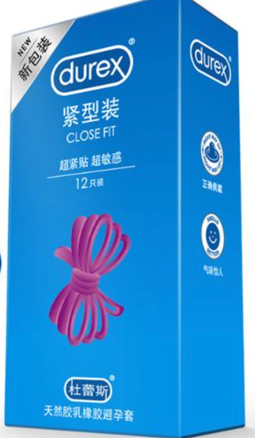 杜蕾斯Close Fit 紧致装(12片)