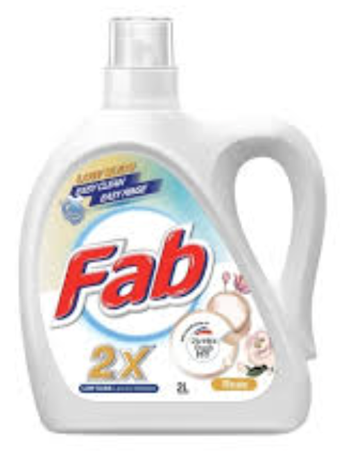 快洁2X洗衣液（玫瑰）3L 4套/箱