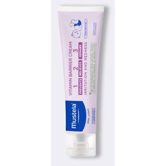 Mustela 慕之恬廊 - 維他命換片護膚膏 123 (國際版) 100ml - 預防尿布疹、修復受損肌