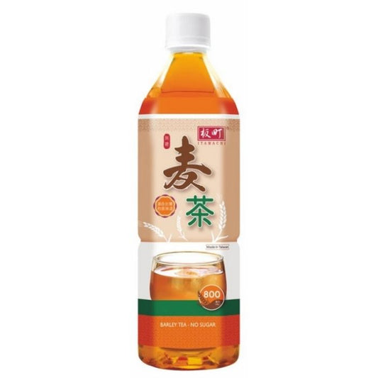 板町 ITAMACHI 麥茶 800ml (20支原箱) - 無咖啡因健康飲品 / 全員適用