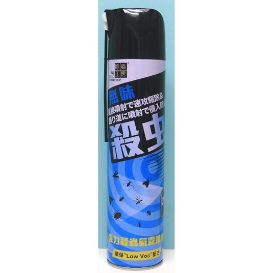 除蟲工房 無味殺蟲水 600ml | 速效滅蚊蠅 | 辦公室及餐廳批發推薦