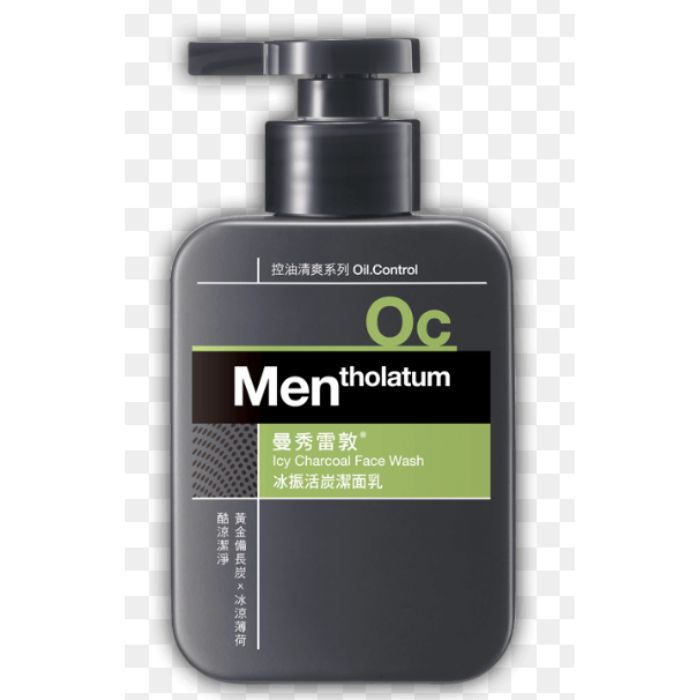 曼秀雷敦 男士 洗面乳 冰振活炭 150ml (台版)「平行進口」