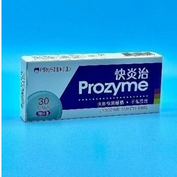 【舒緩喉嚨緊繃】PROSHIELD Prozyme 快炎治30錠裝