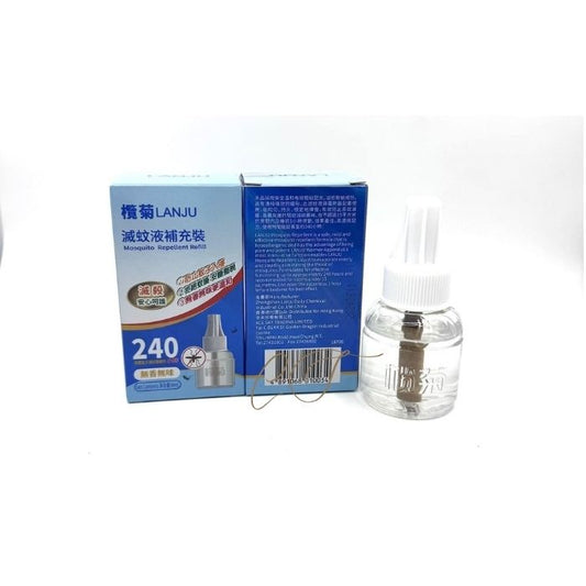 【長效防護】欖菊牌電熱蚊香液 (34ml) - 補充裝/240小時防蚊/公司宿舍採購