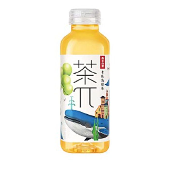 茶 π - 青提烏龍茶果味茶飲料 (港版) 500mL (15支原箱) - 高級果韻、商務款待、員工驚喜推薦
