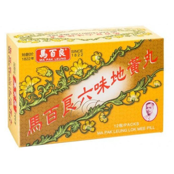 馬百良 六味地黃丸 12包裝 - 滋陰補腎 經典調理