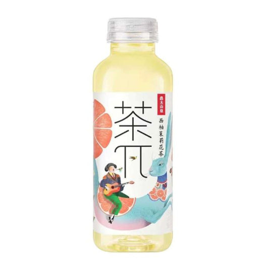 茶 π - 西柚茉莉花茶果味茶飲料 (港版) 500mL (15支原箱) - 清爽解膩、職場醒腦必備