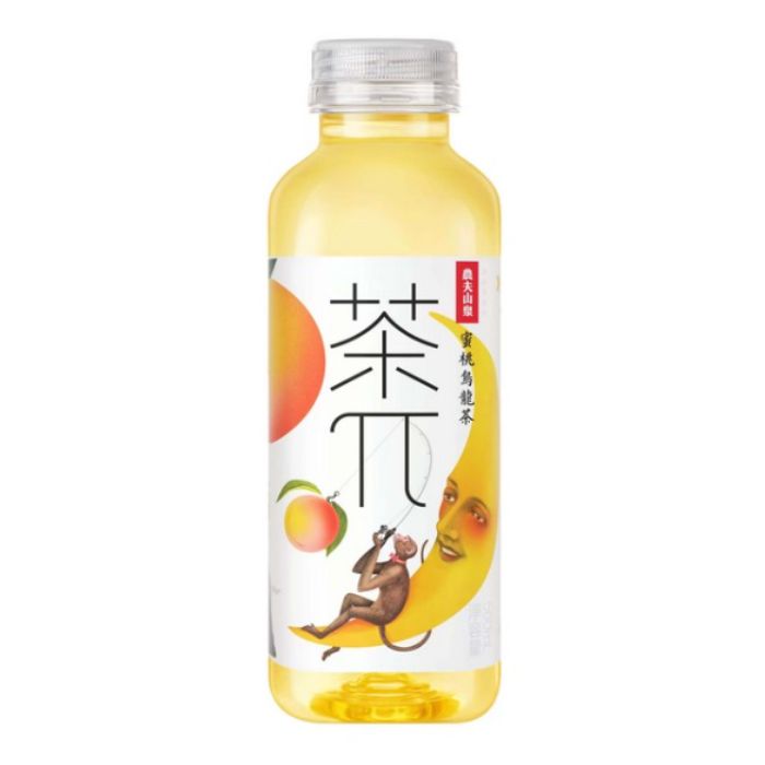 茶 π - 蜜桃烏龍茶果味茶飲料 (港版) 500mL (15支原箱) - 辦公室人氣回購王、OL 提神首選