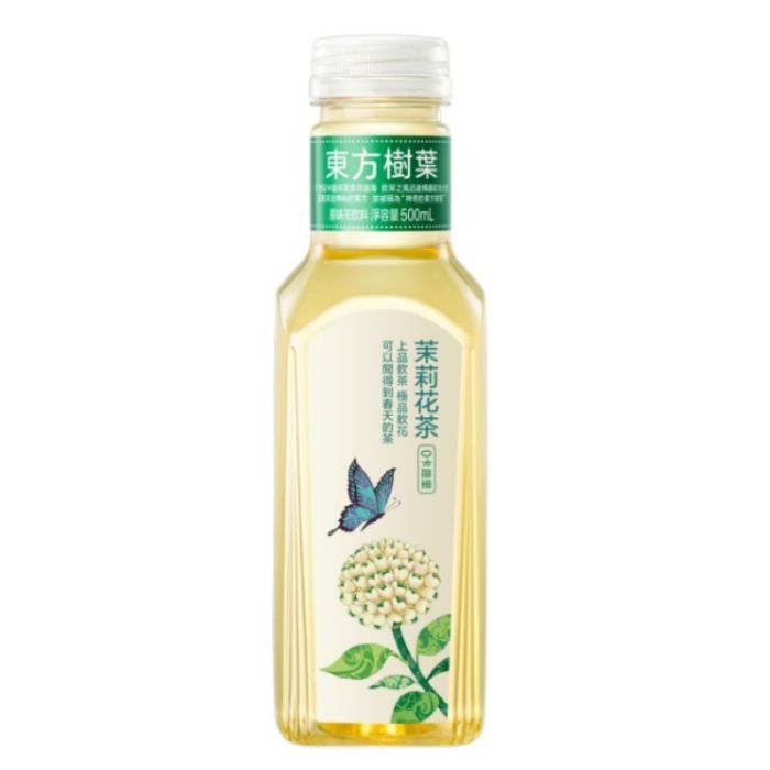東方樹葉 - 茉莉花茶原味茶飲料 (港版) 500mL (15支原箱) - 辦公室高質感招待、0糖0卡無負擔