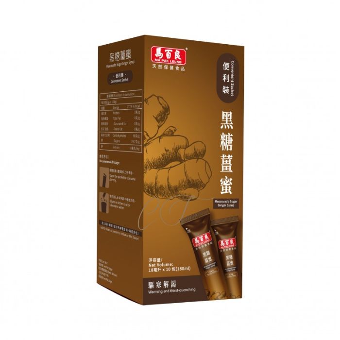 馬百良 黑糖薑母蜜 (便利裝) - 溫經散寒 驅寒暖身