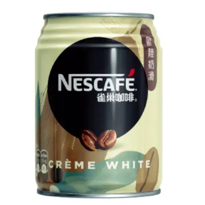 雀巢 歐陸奶滑咖啡 250ml (24罐原箱) - 絲滑口感 / 辦公室下午茶首選