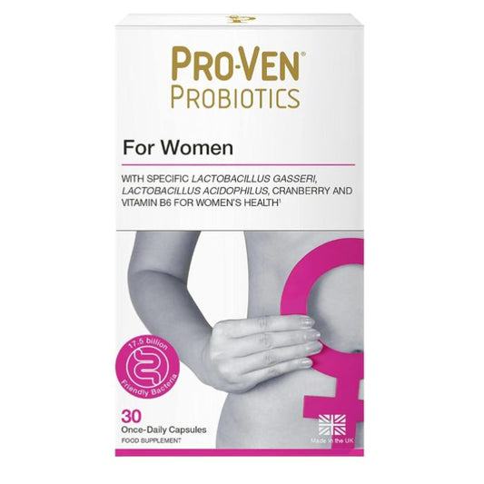 【預防女性私密感染】ProVen 女性專用益生菌+蔓越莓 (30粒)