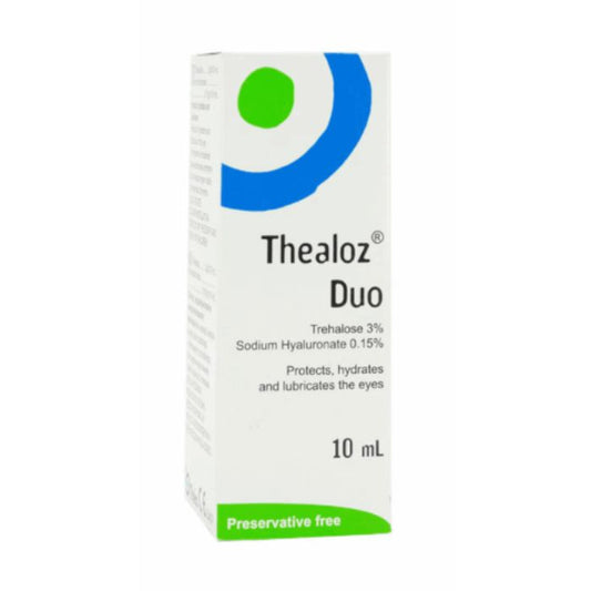 Thealoz Duo 泰適優 雙效透明質酸護眼水 10mL - 鎖水修復雙效、隱形眼鏡適用
