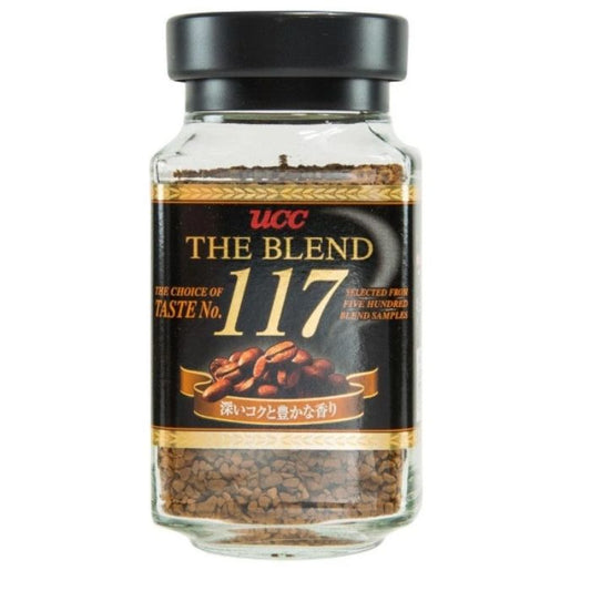 UCC THE BLEND 117 即溶咖啡粉 90g - 深焙濃郁 / 熬夜加班「戰鬥力」