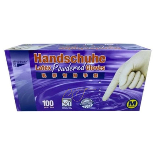 Handschuhe 醫用級乳膠手套 (有粉) - 清倉特賣