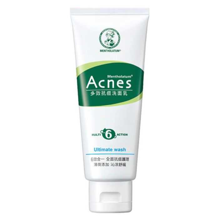 曼秀雷敦 Acnes 洗面乳 多效抗痘 100g (台版)「平行進口」