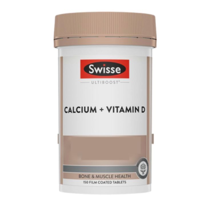 【強化骨骼牙齒】 Swisse 鈣片 + 維他命 D (150粒)