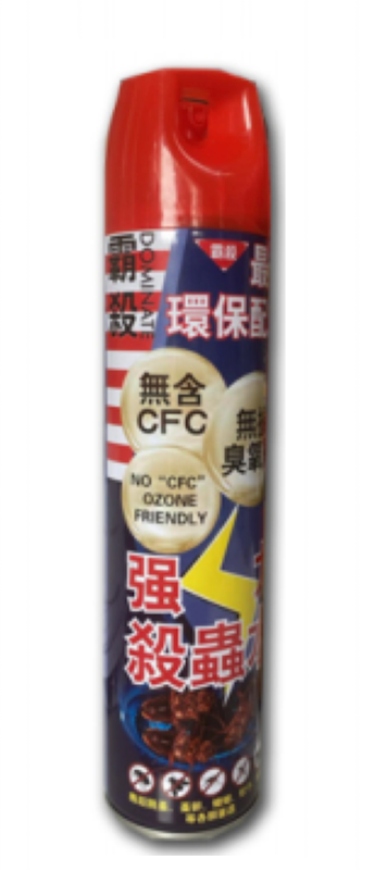 【霸殺】強力殺蟲水 600ml (強效藍瓶裝)