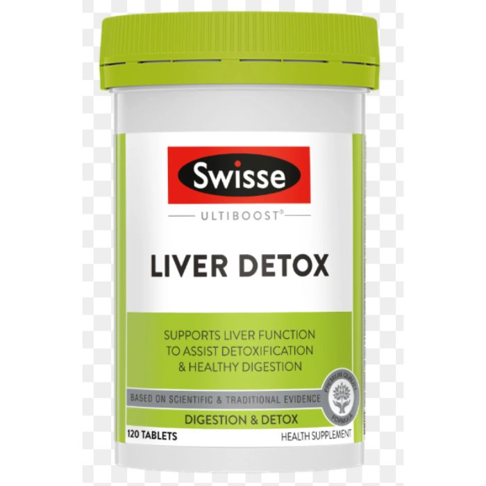 【The savior for socializing and staying up late】 Swisse Liver Detox (120 Tablets)
