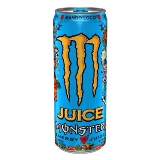 Monster Energy 芒果狂歡碳酸能量飲料 355ml (24罐原箱) - 熱帶異國風情、提升專注力