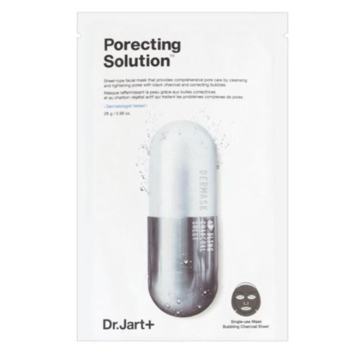 Dr.Jart+ Grey Pill Charcoal Bubble Cleansing Mask (5 sheets)