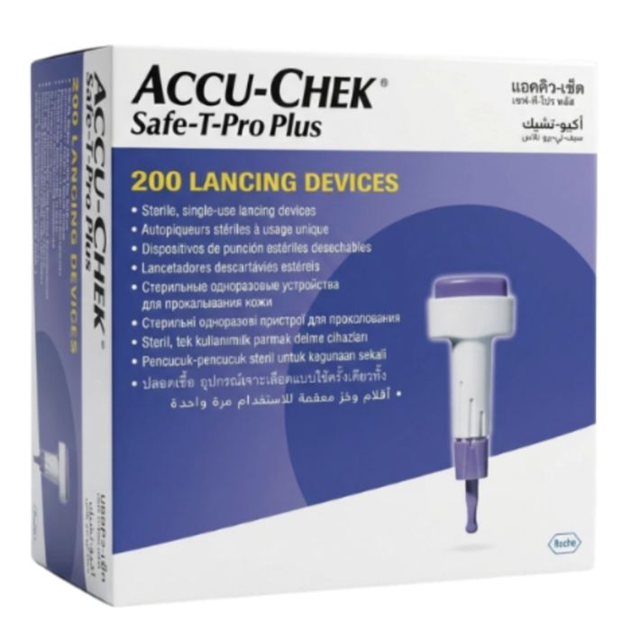 ACCU-CHEK 羅氏 Safe-T-Pro Plus 採血針/血糖針 (200支裝)