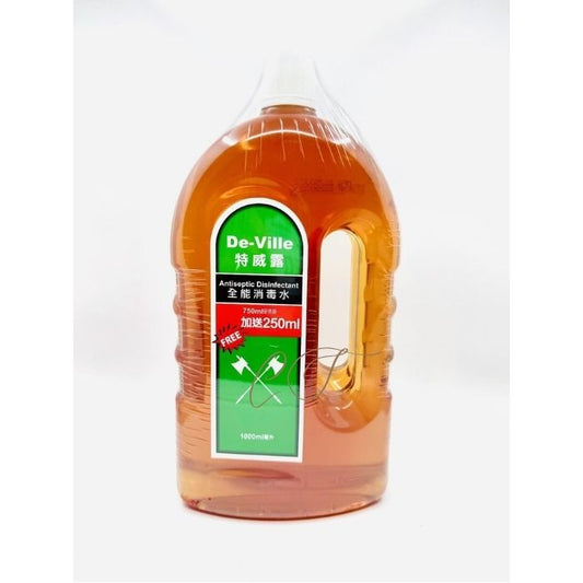 特威露 殺菌消毒藥水 1000ml 升裝 (高效溫和 殺滅細菌 地板衣物家居防護 批發平價)
