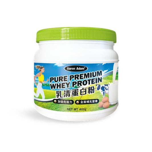 【康復期營養及維持肌肉健康】Aaron Adam 純乳清蛋白粉 (400克) A63 - 藥行正貨推薦
