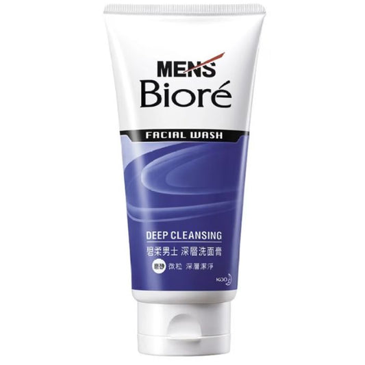 Biore 碧柔男士10x 深层控油(白字) 洗面乳100g