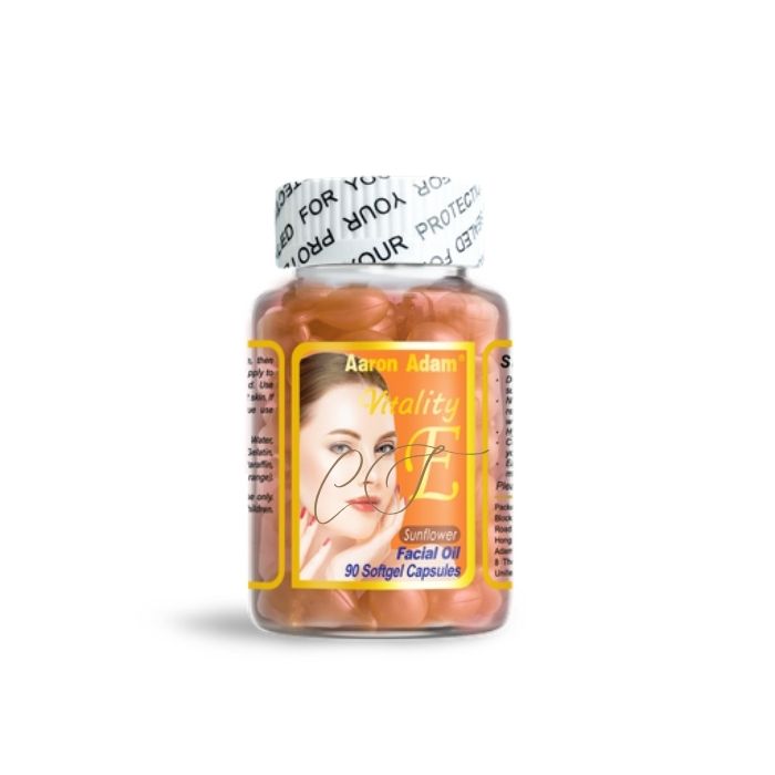 【UV Protection & Oil Balancing】Aaron Adam Sunflower Oil Essence (90 Capsules) A60 - Recommended by Pharmacies for Beauty